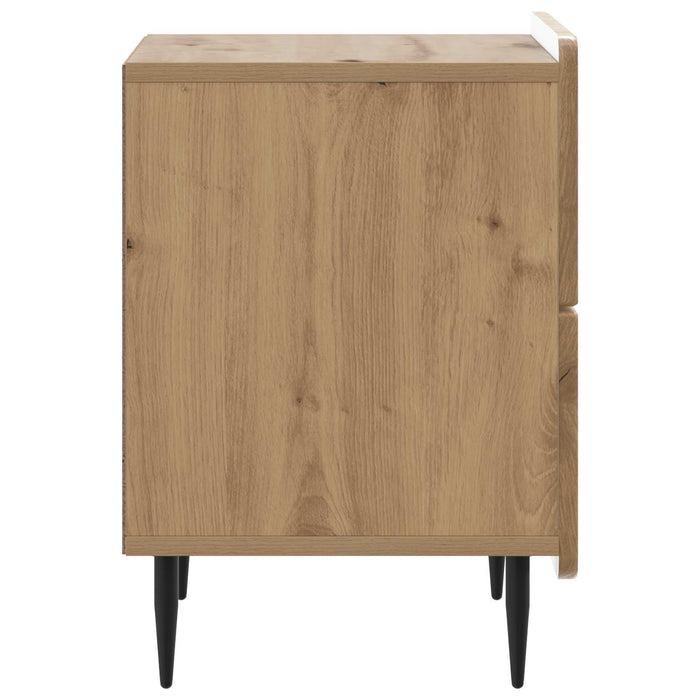 Dulap de noapte cu sertar Stejar Artizanal 43 x 34,5 x 49,5 cm - WALTI WALTI