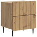 Dulap de noapte 2 pcs Stejar Artizanal 43 x 34,5 x 49,5 cm - WALTI WALTI