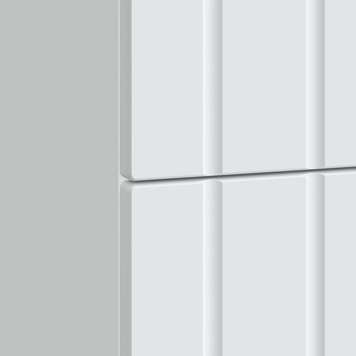Dulap de noapte Alb 62 x 34,5 x 49,5 cm Lemn prelucrat - WALTI WALTI