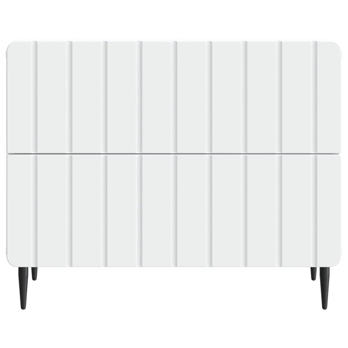 Dulap de noapte Alb 62 x 34,5 x 49,5 cm Lemn prelucrat - WALTI WALTI