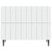 Dulap de noapte Alb 62 x 34,5 x 49,5 cm Lemn prelucrat - WALTI WALTI