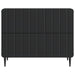 Dulap de noapte Negru 62 x 34,5 x 49,5 cm Lemn prelucrat - WALTI WALTI