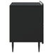 Dulap de noapte Negru 62 x 34,5 x 49,5 cm Lemn prelucrat - WALTI WALTI