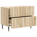 Dulap de noapte cu sertar Stejar Sonoma 62 x 34,5 x 49,5 cm - WALTI WALTI