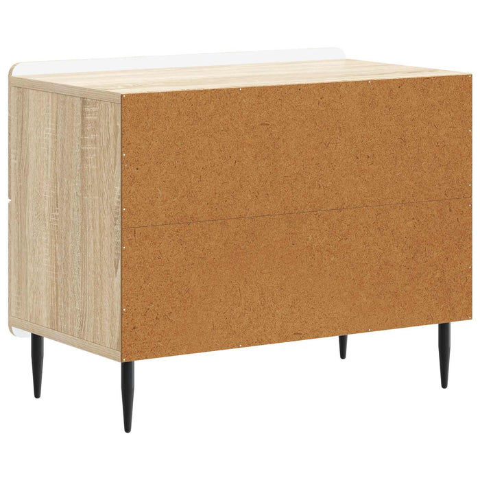 Dulap de noapte cu sertar Stejar Sonoma 62 x 34,5 x 49,5 cm - WALTI WALTI