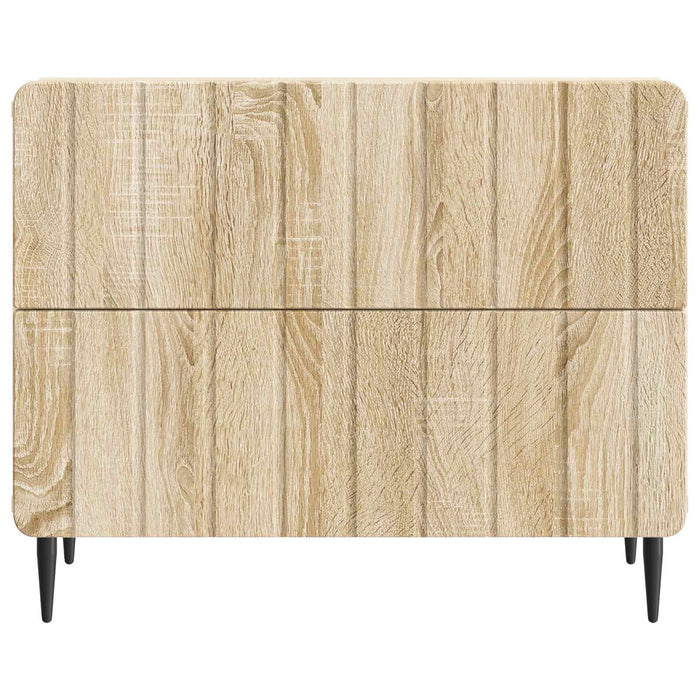 Dulap de noapte cu sertar Stejar Sonoma 62 x 34,5 x 49,5 cm - WALTI WALTI