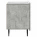 Dulap de noapte Gri Beton 62 x 34,5 x 49,5 cm Lemn prelucrat - WALTI WALTI