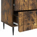 Dulap de noapte cu sertar Stejar fumuriu 62 x 34,5 x 49,5 cm - WALTI WALTI