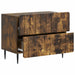 Dulap de noapte cu sertar Stejar fumuriu 62 x 34,5 x 49,5 cm - WALTI WALTI