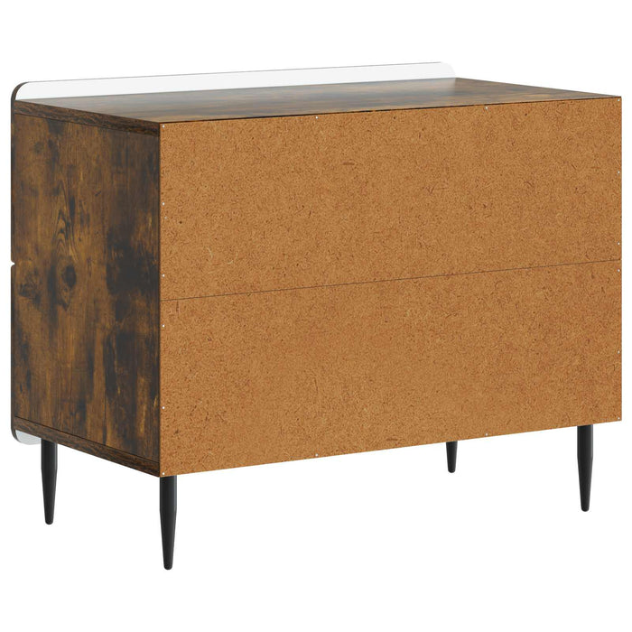 Dulap de noapte cu sertar Stejar fumuriu 62 x 34,5 x 49,5 cm - WALTI WALTI
