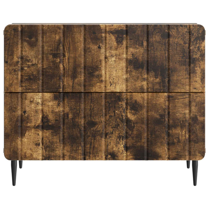Dulap de noapte cu sertar Stejar fumuriu 62 x 34,5 x 49,5 cm - WALTI WALTI
