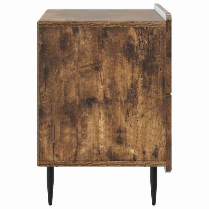 Dulap de noapte cu sertar Stejar fumuriu 62 x 34,5 x 49,5 cm - WALTI WALTI