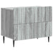 Dulap de noapte Sonoma gri 62 x 34,5 x 49,5 cm Lemn prelucrat - WALTI WALTI