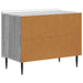 Dulap de noapte Sonoma gri 62 x 34,5 x 49,5 cm Lemn prelucrat - WALTI WALTI