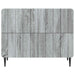 Dulap de noapte Sonoma gri 62 x 34,5 x 49,5 cm Lemn prelucrat - WALTI WALTI
