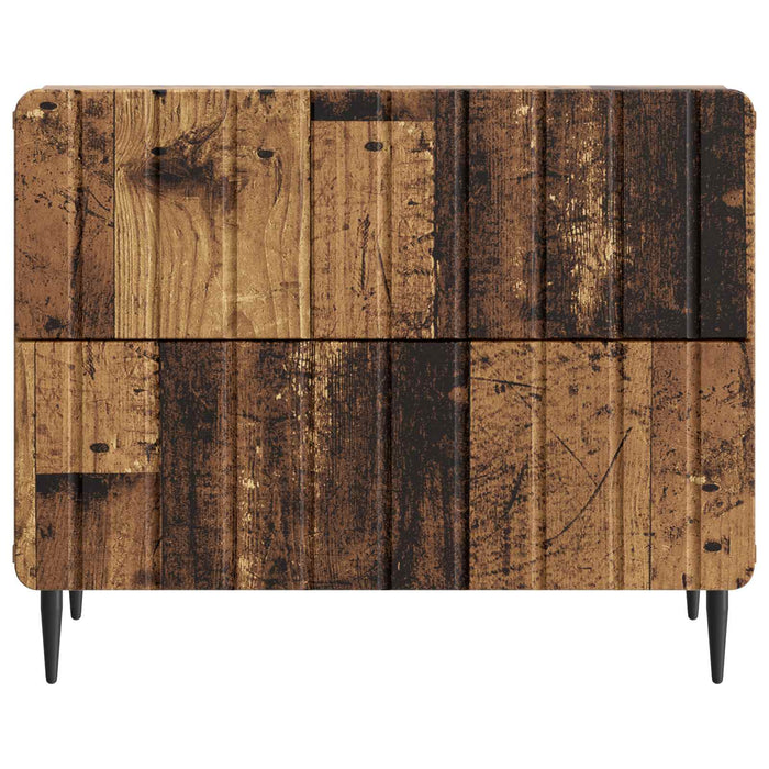 Dulap de noapte Lemn vechi 62 x 34,5 x 49,5 cm Lemn prelucrat - WALTI WALTI