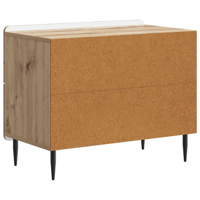 Dulap de noapte cu sertar Stejar Artizanal 62 x 34,5 x 49,5 cm - WALTI WALTI