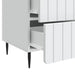 Dulap de noapte cu sertar Alb 43x 41 x 68 cm Lemn prelucrat - WALTI WALTI