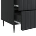 Dulap de noapte cu sertar Negru 43x 41 x 68 cm Lemn prelucrat - WALTI WALTI