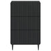 Dulap de noapte cu sertar Negru 43x 41 x 68 cm Lemn prelucrat - WALTI WALTI