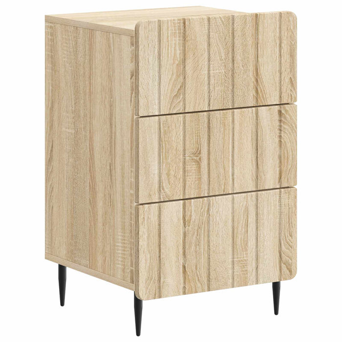 Dulap de noapte Stejar Sonoma 43x 41 x 68 cm Lemn prelucrat - WALTI WALTI