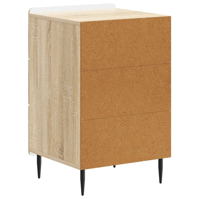 Dulap de noapte Stejar Sonoma 43x 41 x 68 cm Lemn prelucrat - WALTI WALTI