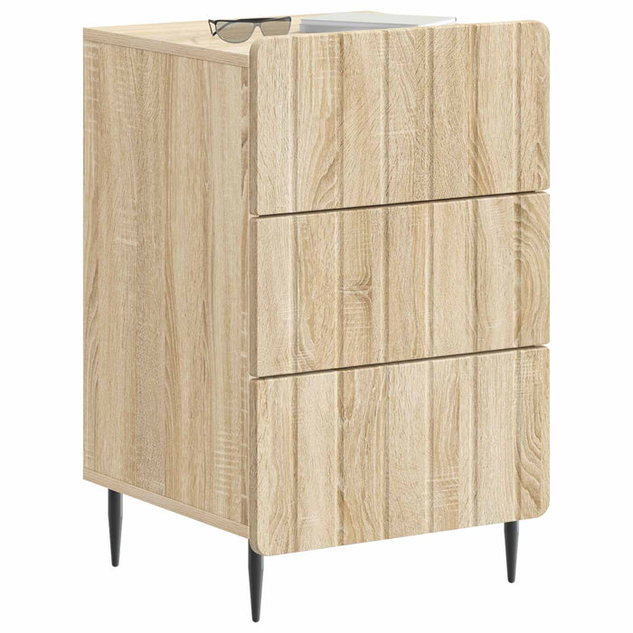 Dulap de noapte Stejar Sonoma 43x 41 x 68 cm Lemn prelucrat - WALTI WALTI