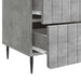 Dulap de noapte Gri Beton 43x 41 x 68 cm Lemn prelucrat - WALTI WALTI