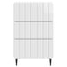 Dulap de noapte Alb foarte lucios 43x 41 x 68 cm Lemn prelucrat - WALTI WALTI