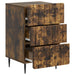 Dulap de noapte Stejar fumuriu 43x 41 x 68 cm Lemn prelucrat - WALTI WALTI