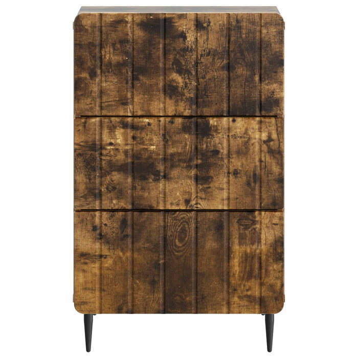 Dulap de noapte Stejar fumuriu 43x 41 x 68 cm Lemn prelucrat - WALTI WALTI