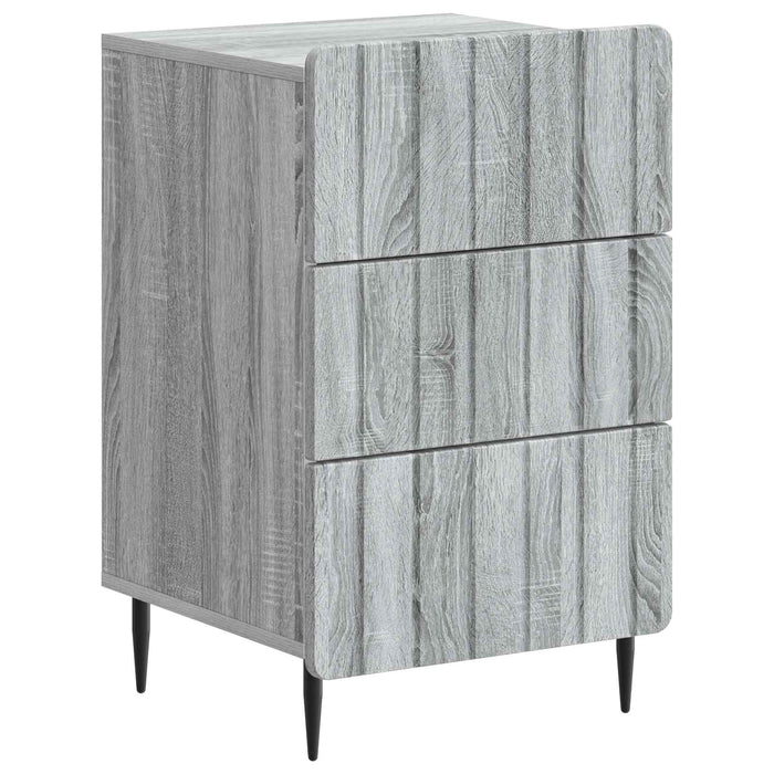 Dulap de noapte Sonoma gri 43x 41 x 68 cm Lemn prelucrat - WALTI WALTI