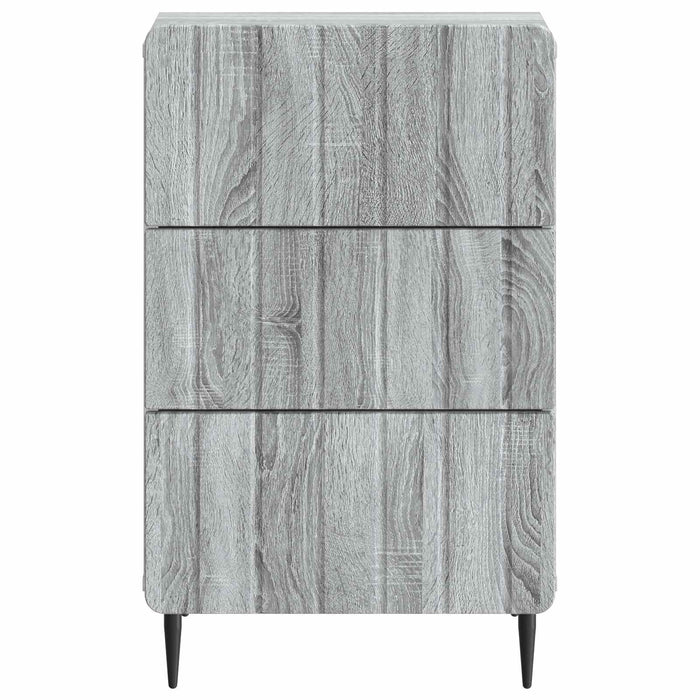 Dulap de noapte Sonoma gri 43x 41 x 68 cm Lemn prelucrat - WALTI WALTI