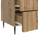 Dulap de noapte Stejar Artizanal 43x 41 x 68 cm Lemn prelucrat - WALTI WALTI