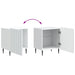 Dulap de noapte Alb 43 x 34,5 x 52 cm Lemn prelucrat - WALTI WALTI