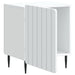 Dulap de noapte 2 pcs Alb 43 x 34,5 x 52 cm Lemn prelucrat - WALTI WALTI