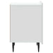Dulap de noapte 2 pcs Alb 43 x 34,5 x 52 cm Lemn prelucrat - WALTI WALTI