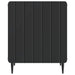 Dulap de noapte Negru 43 x 34,5 x 52 cm Lemn prelucrat - WALTI WALTI