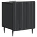 Dulap de noapte Negru 43 x 34,5 x 52 cm Lemn prelucrat - WALTI WALTI