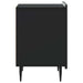 Dulap de noapte Negru 43 x 34,5 x 52 cm Lemn prelucrat - WALTI WALTI