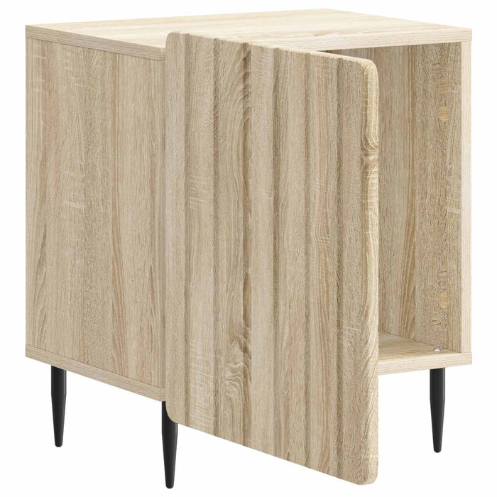 Dulap de noapte Stejar Sonoma 43 x 34,5 x 52 cm Lemn prelucrat - WALTI WALTI