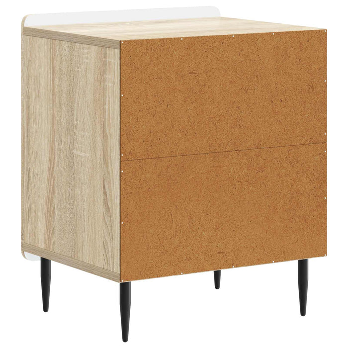 Dulap de noapte 2 pcs Stejar Sonoma 43 x 34,5 x 52 cm - WALTI WALTI