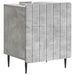 Dulap de noapte Gri Beton 43 x 34,5 x 52 cm Lemn prelucrat - WALTI WALTI