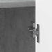 Dulap de noapte 2 pcs Gri Beton 43 x 34,5 x 52 cm - WALTI WALTI