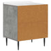 Dulap de noapte 2 pcs Gri Beton 43 x 34,5 x 52 cm - WALTI WALTI