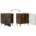 Dulap de noapte Stejar fumuriu 43 x 34,5 x 52 cm Lemn prelucrat - WALTI WALTI
