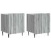 Dulap de noapte 2 pcs Sonoma gri 43 x 34,5 x 52 cm - WALTI WALTI