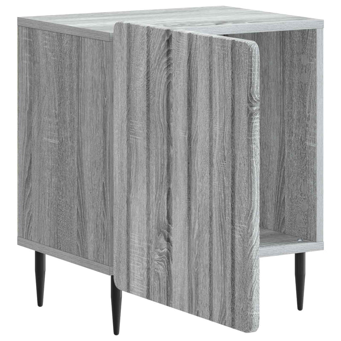 Dulap de noapte 2 pcs Sonoma gri 43 x 34,5 x 52 cm - WALTI WALTI
