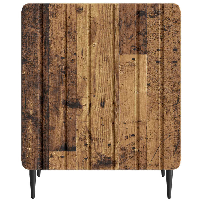 Dulap de noapte 2 pcs Lemn vechi 43 x 34,5 x 52 cm - WALTI WALTI