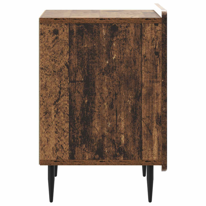 Dulap de noapte 2 pcs Lemn vechi 43 x 34,5 x 52 cm - WALTI WALTI